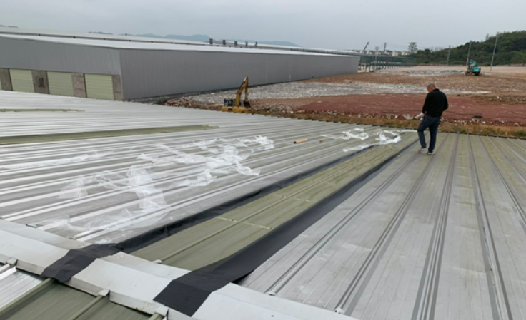 蕉城厂房屋面防水维修案例